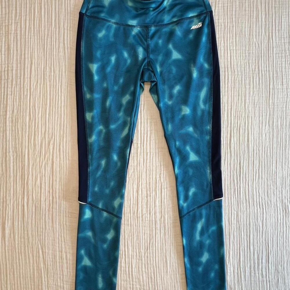 Women’s Avia Active Performance Aqua Wave workout leggings